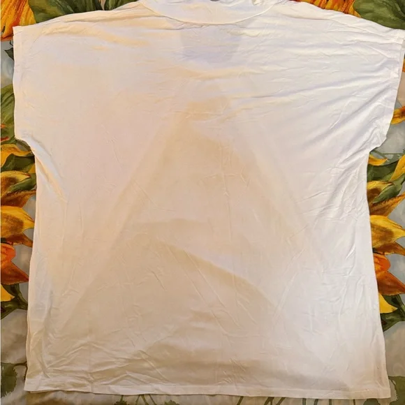 Anne Klein Elegant White Blouse - Picture 3 of 3